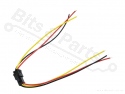 Kabelset JST SM 3 pins - zwart/rood/geel - 30cm
